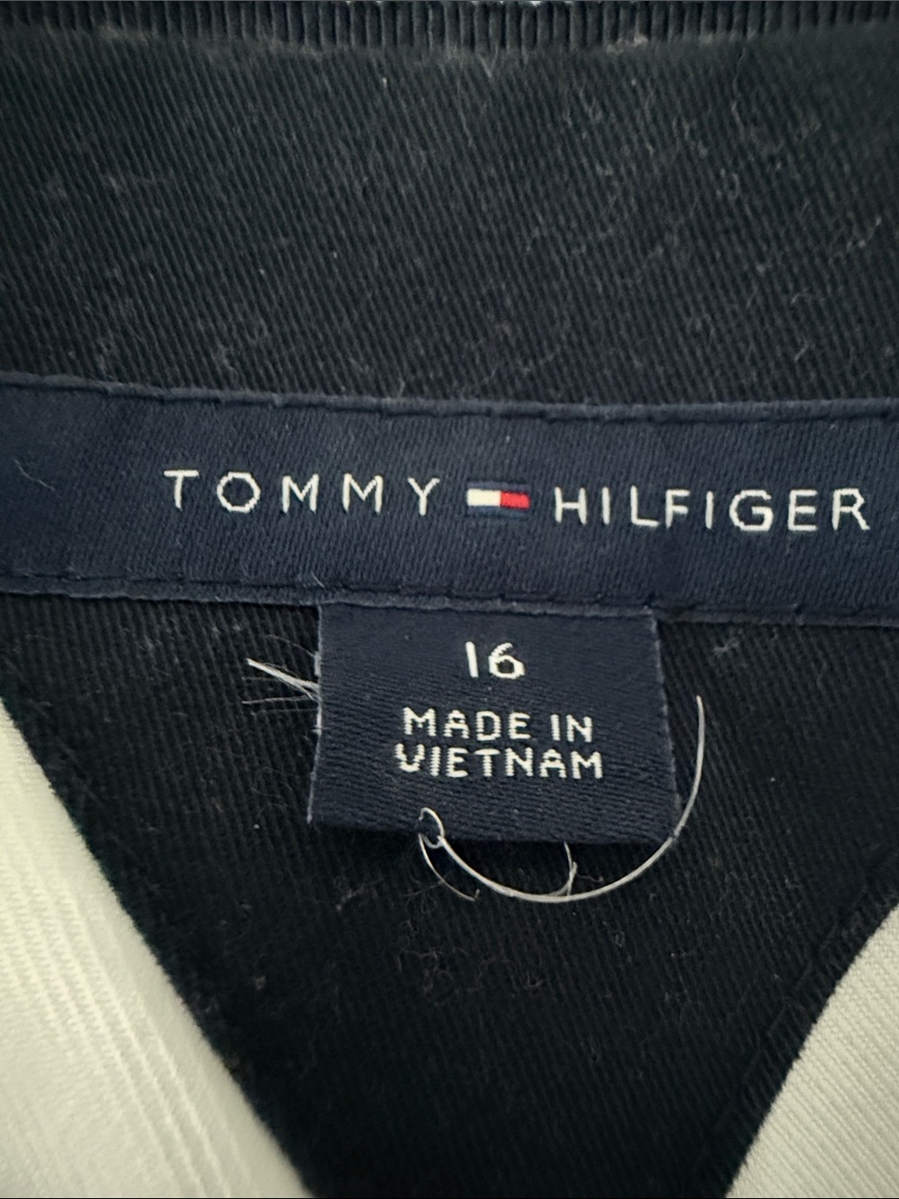 Tommy Hilfiger Blue and White Pinstripe Blazer - Picture 5 of 5